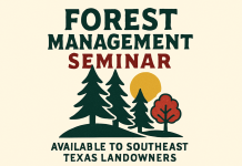 Forest Management Seminar Available to Southeast Texas Landowners Land Management Seminar Silsbee Texas