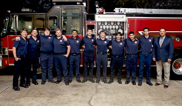 Angelina College Fire Academy Graduates Class 2025-64