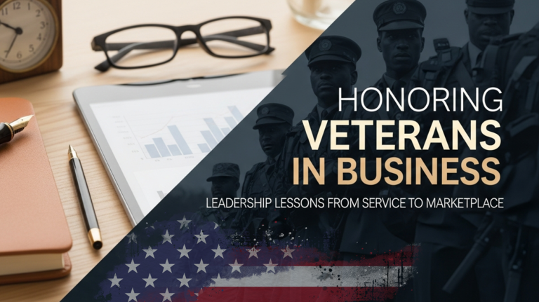 Honoring Veterans in Business: Leadership Lessons from Service to Marketplace