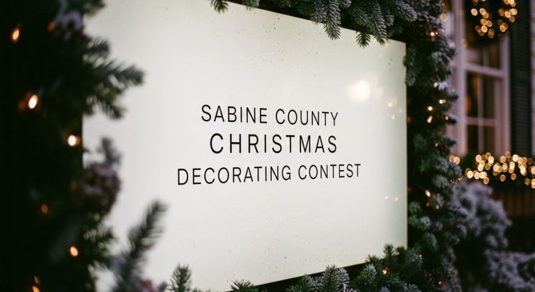 Sabine County Christmas Decorating Contest