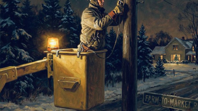 Lineman illustration