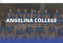 Angelina College Law Enforcement Academy Celebrates Graduates