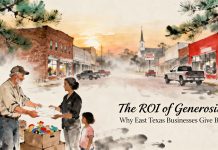 The ROI of Generosity: Why East Texas Businesses Give Back