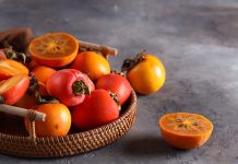 Persimmons: One of The Easiest Fruit You Aren’t Growing ripe persimmon orange fruit in a basket