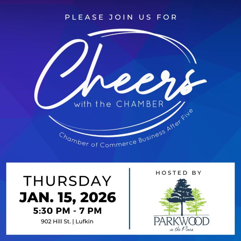 Cheers with The Chamber (Angelina County)