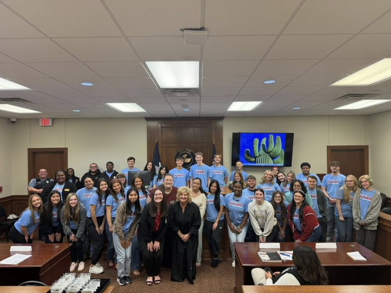 Drug-Free All Stars Attend Teen Court