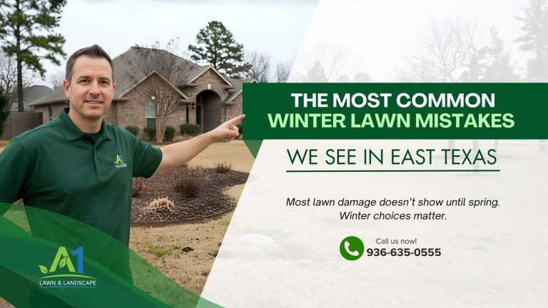 The Most Common Winter Lawn Mistakes We See in East Texas