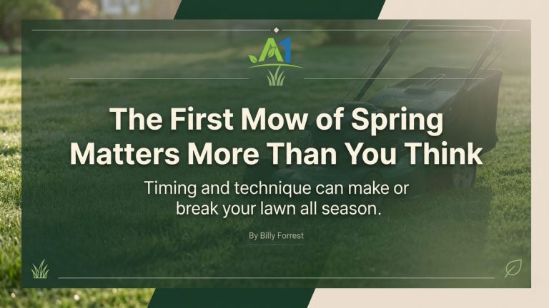 The First Spring Mow: Why Timing and Technique Matter More Than You Think