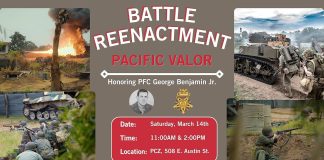 Live WWII Battle Reenactment at the National Museum of the Pacific War