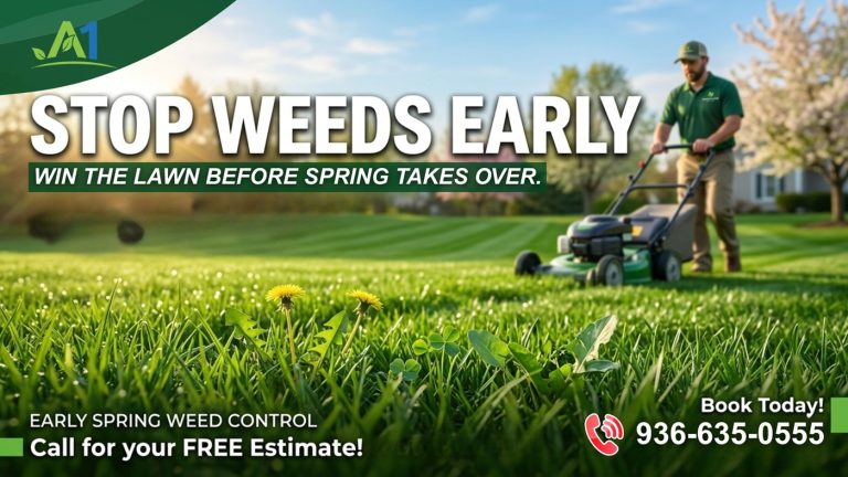 Spring Weed Control in East Texas: How Early Decisions Shape Your Lawn All Summer