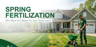 Spring Fertilization in East Texas: Why a Lighter Touch Often Produces Better Lawns