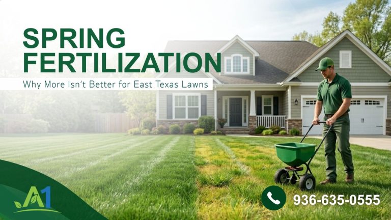 Spring Fertilization in East Texas: Why a Lighter Touch Often Produces Better Lawns