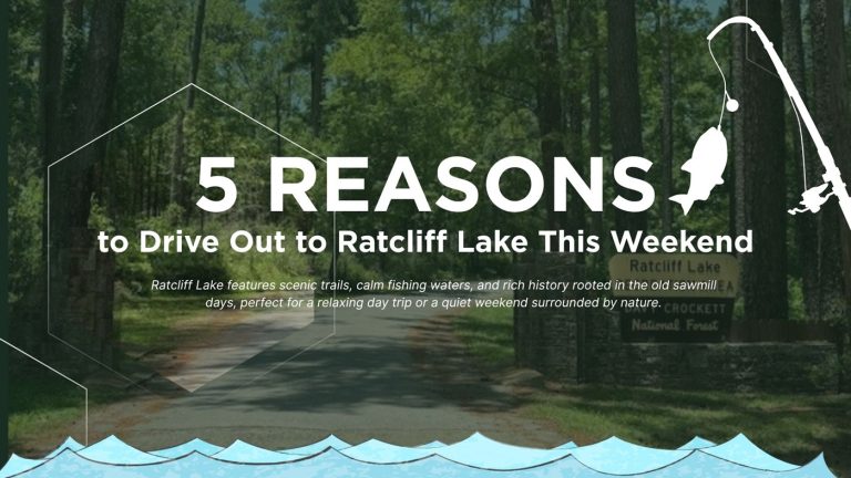 5 Reasons to Drive Out to Ratcliff Lake This Weekend