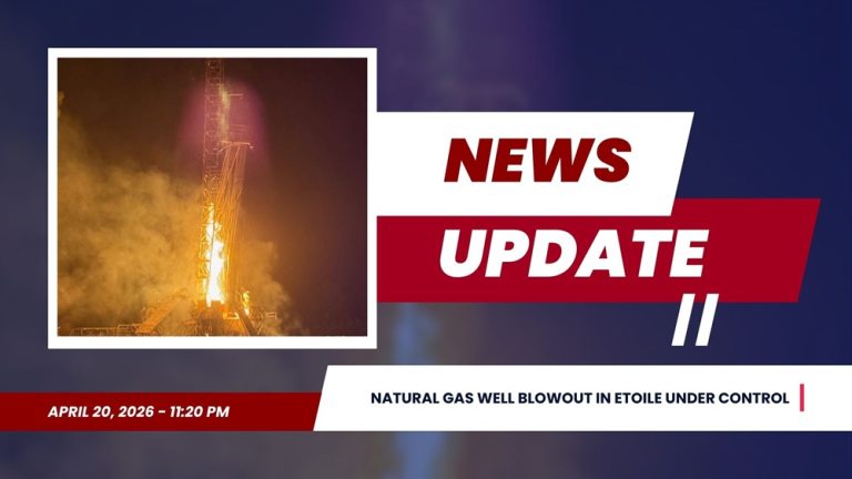 Update on Etoile Natudal Gas Well Blowout