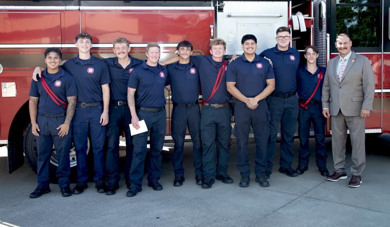 Angelina College Fire Academy Graduates New Firefighters