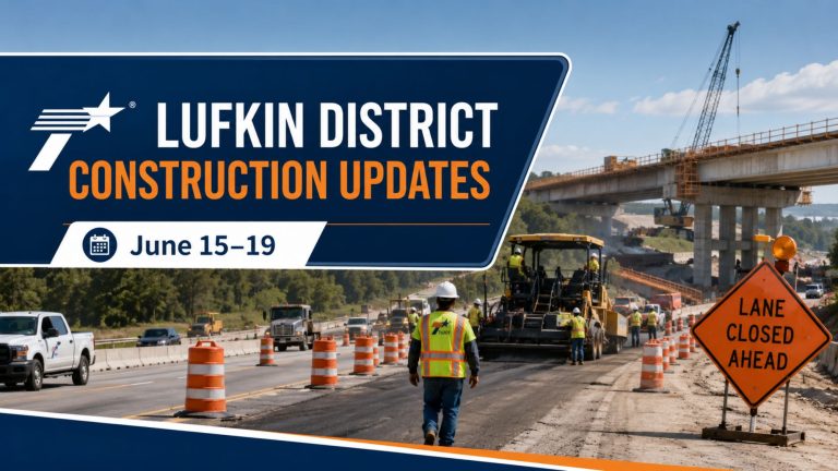 Lufkin District Construction Updates