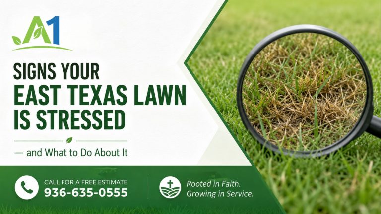 Signs Your East Texas Lawn Is Stressed — and What to Do About It