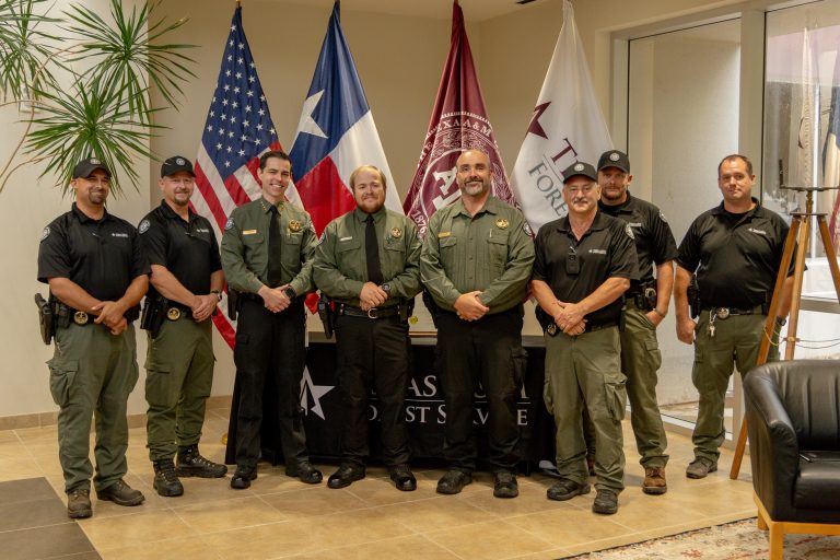 Texas A&M Forest Service Swears in New Law Enforcement Investigator 