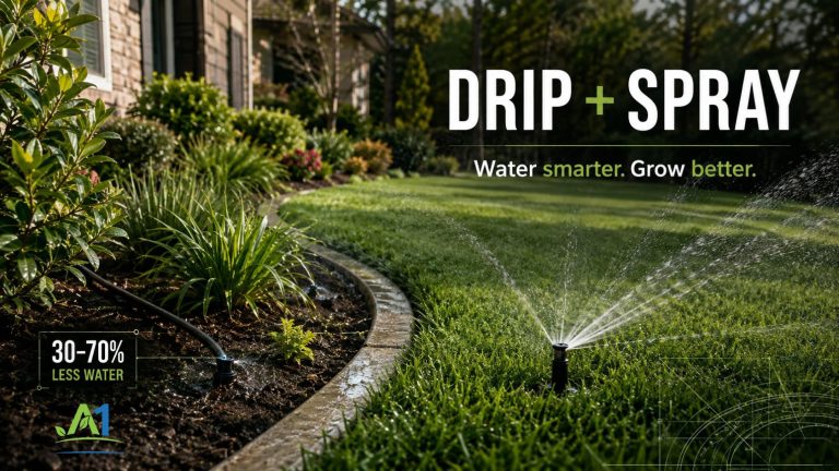 Drip vs. Spray: The Science of Efficient Watering for Your East Texas Landscape