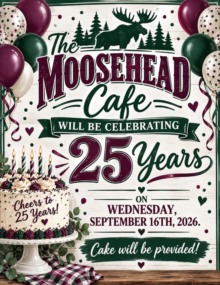 Celebrating 25 Years of The Moosehead Cafe! (Houston County)