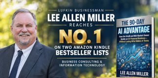 Lufkin Author’s AI Book for Small Businesses Hits No. 1 on Two Amazon Lists