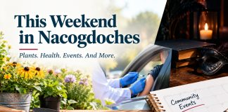 Plant Sale, Flu Shots and Nevermore Fill The Second Weekend in Nacogdoches
