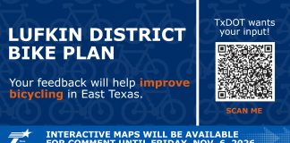 TxDOT Opens A Bicycle Map for East Texas Comment Through Nov. 6